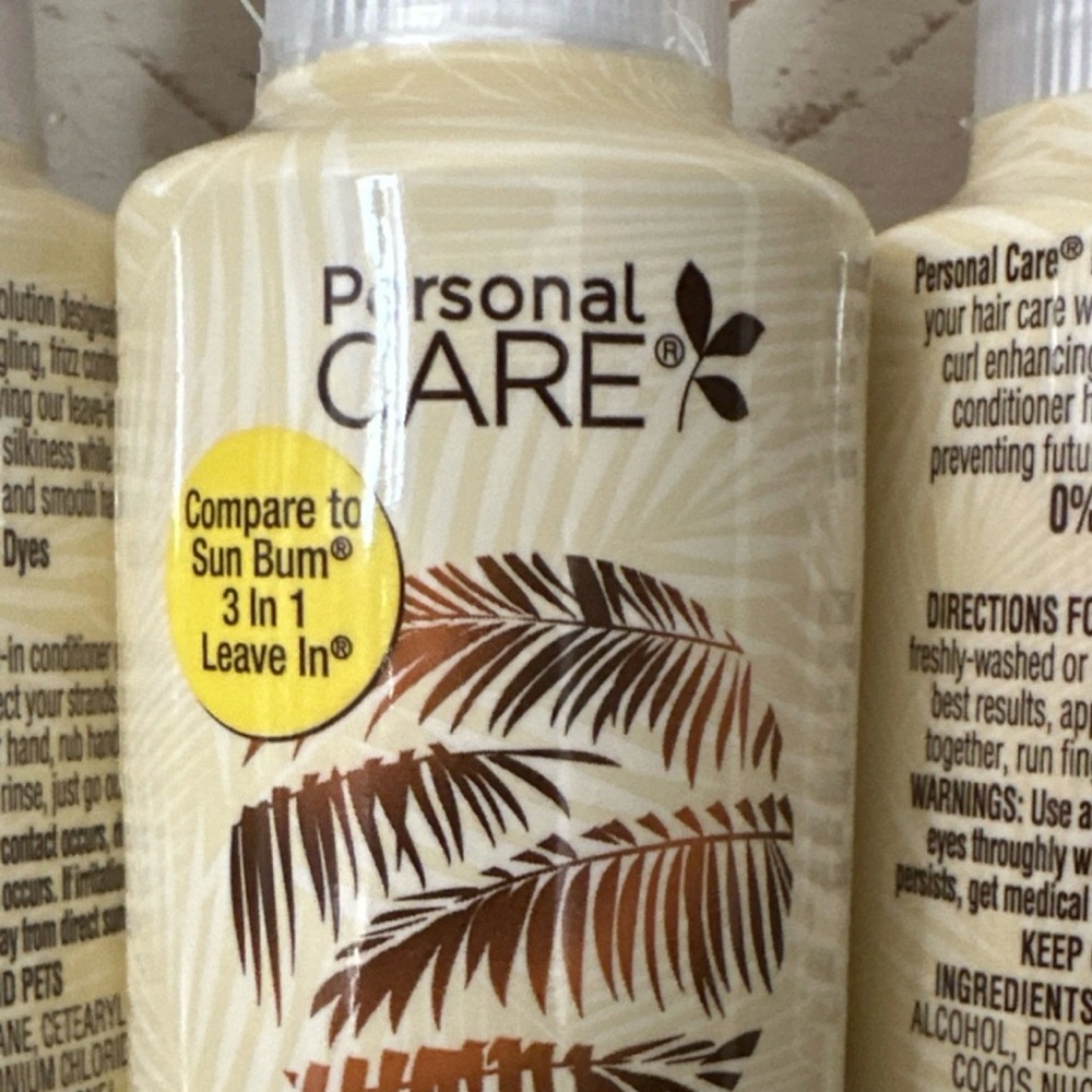 Lot of 3 Personal Care 3-in-1 Leave In Hair Conditioner 4oz Each - Picture 4 of 4